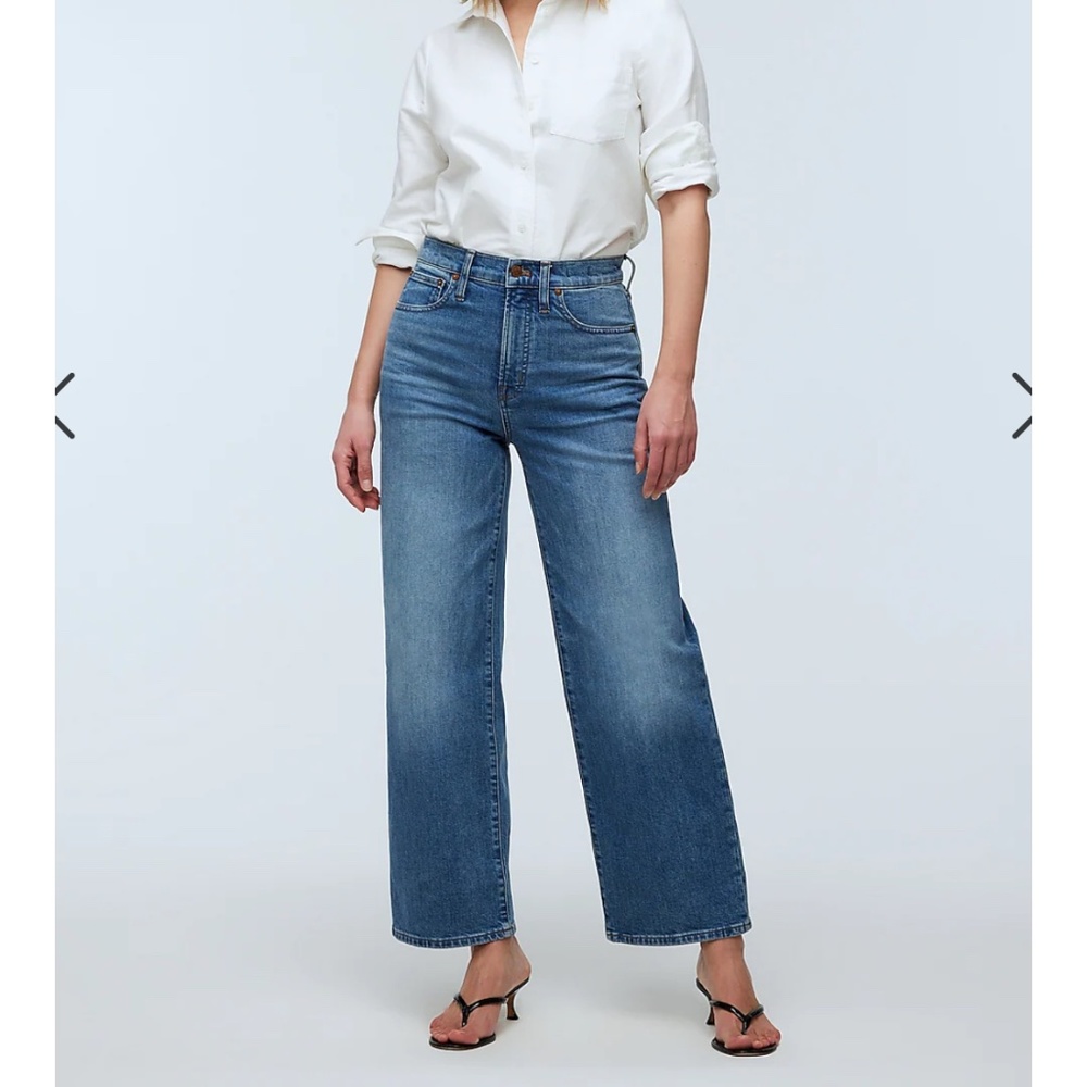 NWOT Madewell Perfect vintage wide leg jean 28P